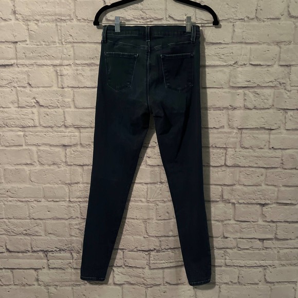 J Brand Dark Wash Jeans Sophia Mid Rise- 2 - Picture 3 of 6